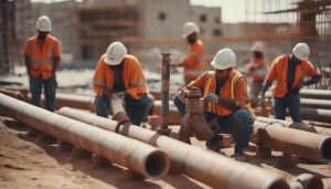 Saudi Iron Pipes