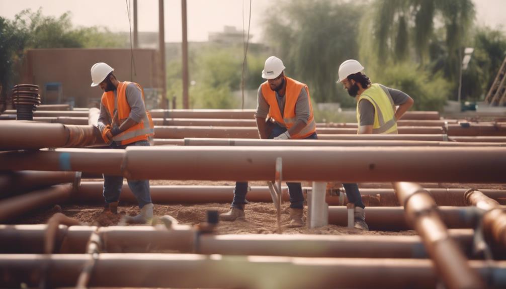 Saudi iron pipes