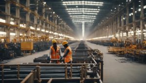 Saudi Steel Factory