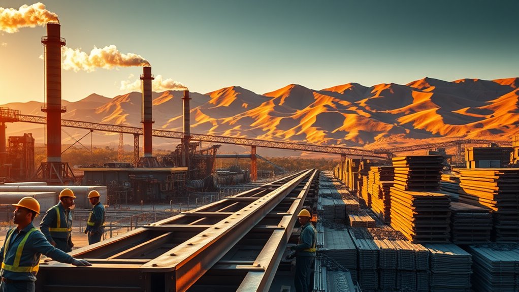 local steel production growth