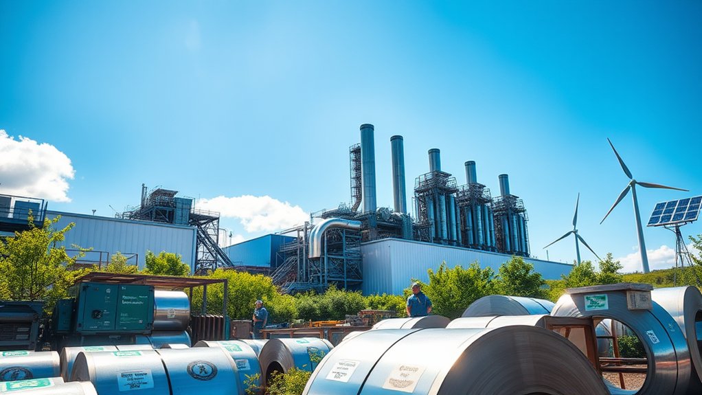 sustainable steel production advancements