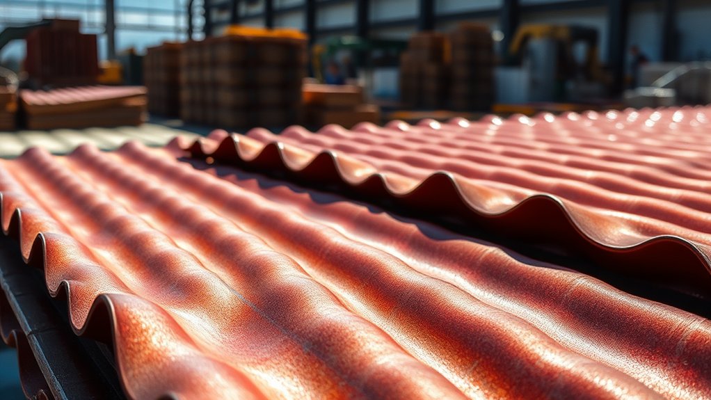 durable strong lightweight corrugated sheets