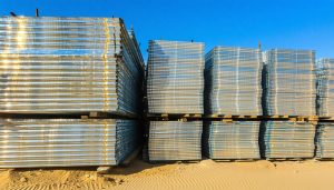 corrugated steel sheets