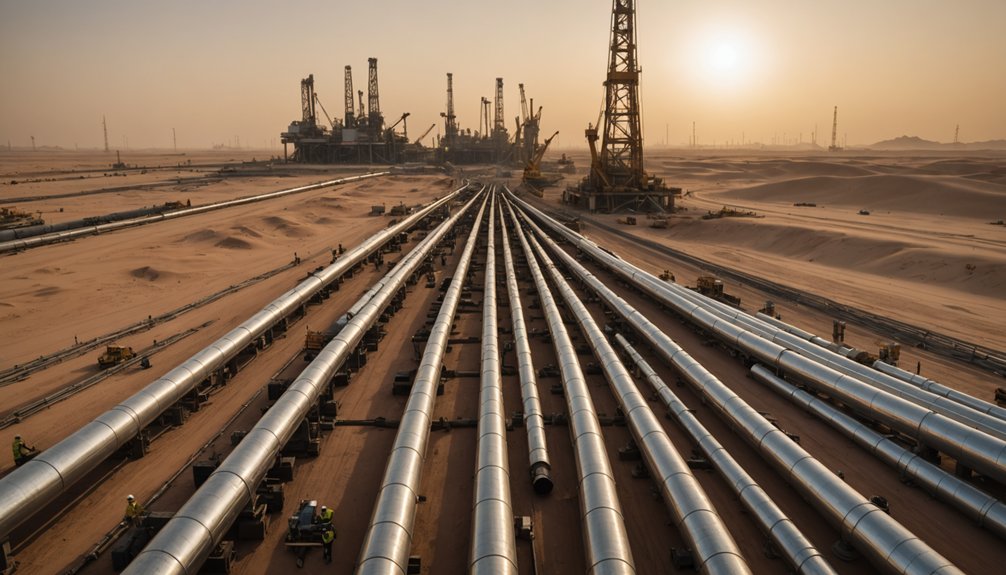 Industrial steel piping solutions KSA
